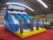Durable Commercial Inflatable Water Slides Tropical Rain Forest Themed supplier